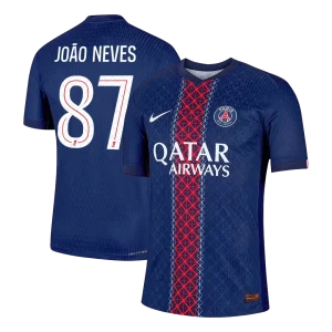 PSG Kotipelipaita 2025/26 – JOÃO NEVES #87 (Pelaajaversio)