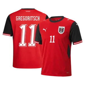 Itävalta Kotipelipaita MM-kisat 2026 – GREGORITSCH #11