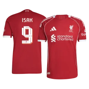 Liverpool Kotipelipaita 2025/26 UCL – ISAK #9 (Pelaajaversio)