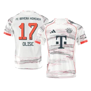 Bayern München Vieraspelipaita 2025/26 – OLISE #17 (Pelaajaversio)