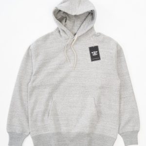 10 OZ. LOOPWHEEL HOODED SWEATSHIRT Grey
