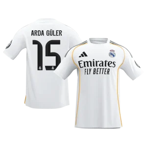 Real Madrid Kotipelipaita 2025/26 – ARDA GüLER #15