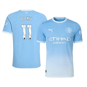 Manchester City Kotipelipaita 2026/27 – DOKU #11 (Pelaajaversio)