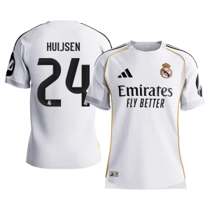Real Madrid Kotipelipaita 2025/26 [PREMIUM] – HUIJSEN #24 (Pelaajaversio)