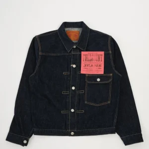 2107W-20 Type1 Denim Jacket 13.7oz Indigo Blue