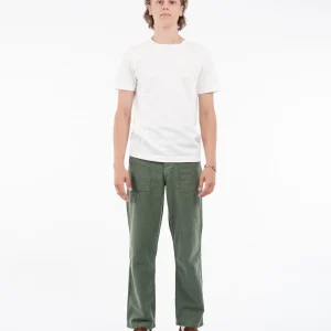 215 men's loopwheeled T-shirt White