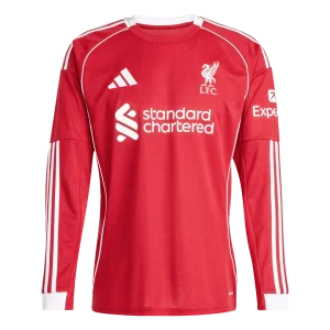 Liverpool Pitkähihainen Kotipelipaita 2025/26