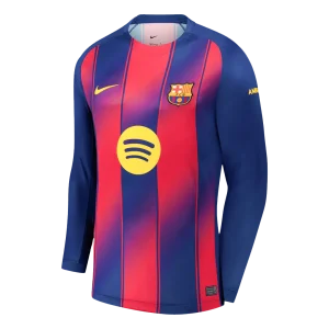 Barcelona Pitkähihainen Kotipelipaita 2025/26
