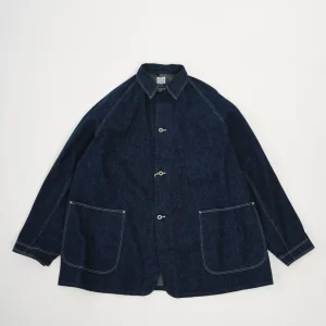 40'S WWII Denim Coverall Loose Fit