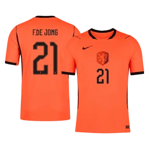 Alankomaat Kotipelipaita MM-kisat 2026 – F.DE JONG #21 (Pelaajaversio)