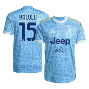 Juventus Vieraspelipaita 2025/26 – KALULU #15 (Pelaajaversio)