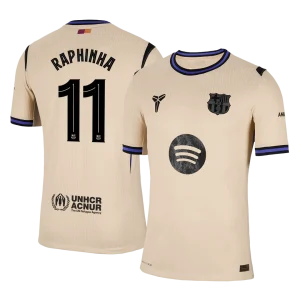 Barcelona Vieraspelipaita 2025/26 UCL – RAPHINHA #11 (Pelaajaversio)