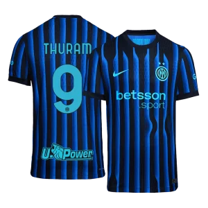 Inter Milan Kotipelipaita 2025/26 – THURAM #9 (Pelaajaversio)
