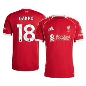 Liverpool Kotipelipaita 2025/26 – GAKPO #18