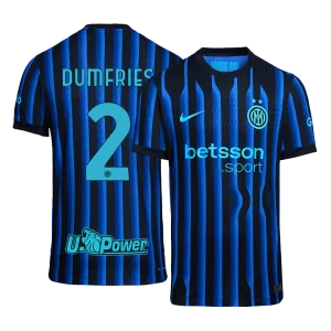 Inter Milan Kotipelipaita 2025/26 – DUMFRIES #2 (Pelaajaversio)