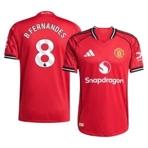 Manchester United Kotipelipaita 2025/26 – B.FERNANDES #8 (Pelaajaversio)