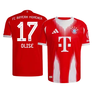 Bayern München Kotipelipaita 2025/26 – OLISE #17 (Pelaajaversio)