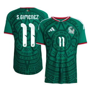 Meksiko Kotipelipaita MM-kisat 2026 – S.GIMENEZ #11 (Pelaajaversio)