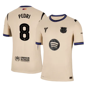 Barcelona Vieraspelipaita 2025/26 UCL – PEDRI #8 (Pelaajaversio)