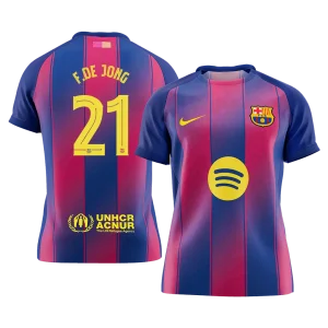 Barcelona Kotipelipaita 2025/26 UCL – F.DE JONG #21