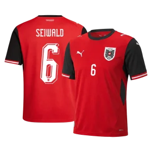 Itävalta Kotipelipaita MM-kisat 2026 – SEIWALD #6