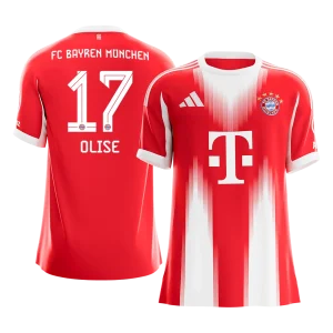Bayern München Kotipelipaita 2025/26 – OLISE #17