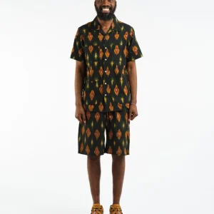 Alfred Ikat Black