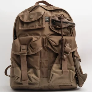 ALL DAYPACK with POUCHES BEIGE