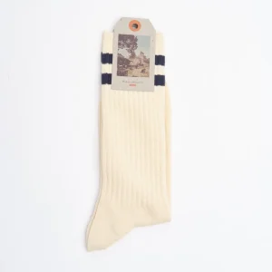 Amundsson Sport Socks Offwhite/Navy