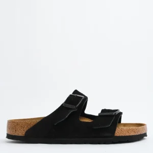 Arizona Soft Footbed Suede Black