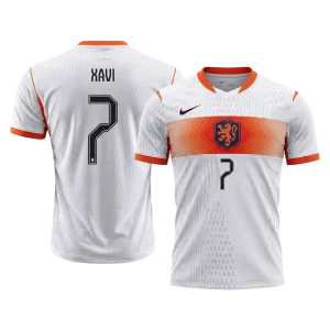 Alankomaat Vieraspelipaita MM-kisat 2026 – XAVI #7 (Pelaajaversio)