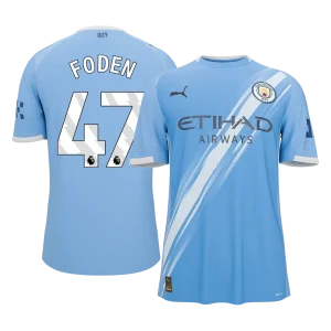 Manchester City Kotipelipaita 2025/26 – FODEN #47