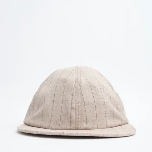 Classic 6 Panel Cap Wine Stripe