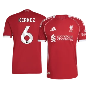 Liverpool Kotipelipaita 2025/26 – KERKEZ #6 (Pelaajaversio)