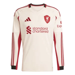Liverpool Pitkähihainen Vieraspelipaita 2025/26