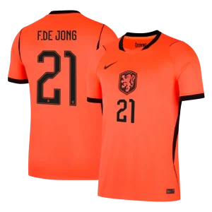 Alankomaat Kotipelipaita MM-kisat 2026 – F.DE JONG #21