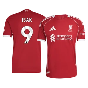 Liverpool Kotipelipaita 2025/26 – ISAK #9 (Pelaajaversio)