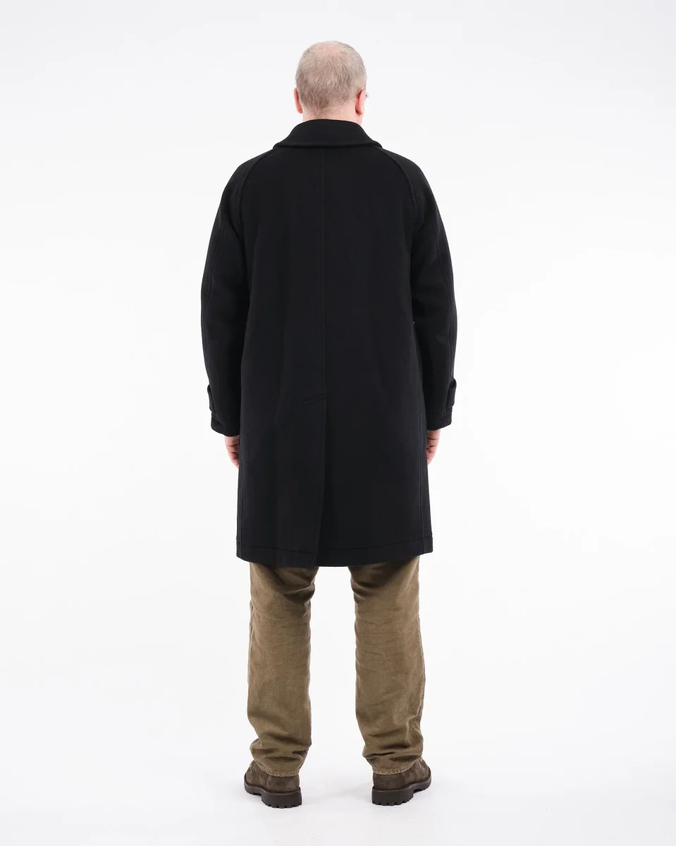 Kaptain Sunshine Traveller Coat Top Black - Image 7