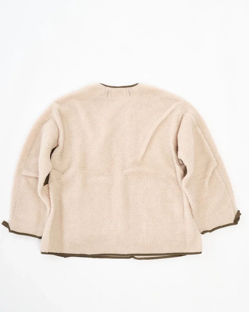M-65 Fish Tail Coat Liner Beige - Image 8