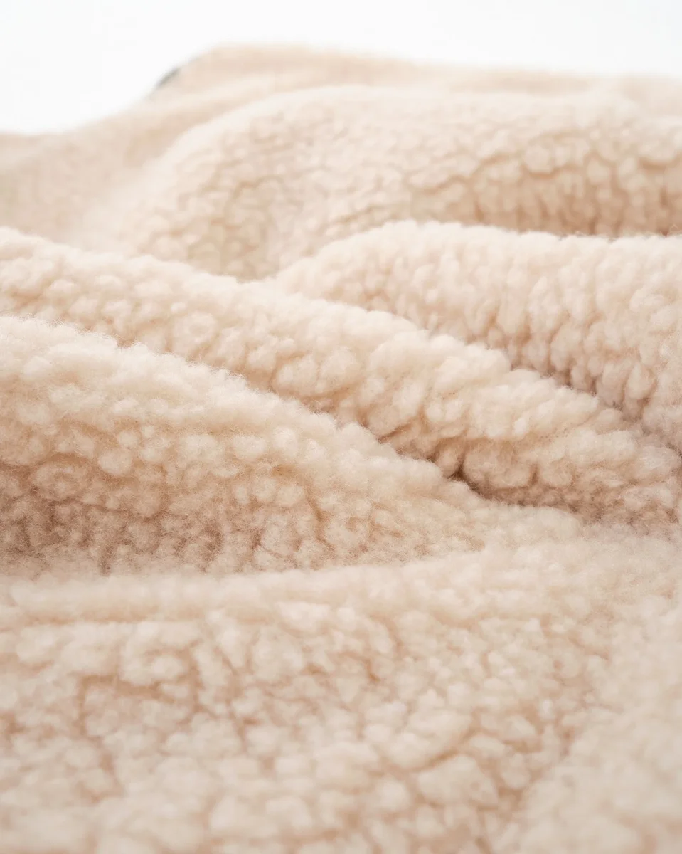 M-65 Fish Tail Coat Liner Beige - Image 9