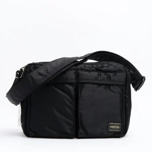 New Tanker Sling Bag W Zip (L) Black