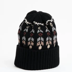 Nordic Beanie Pattern 1 Black