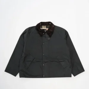 OS Transport Wax Jacket Sage
