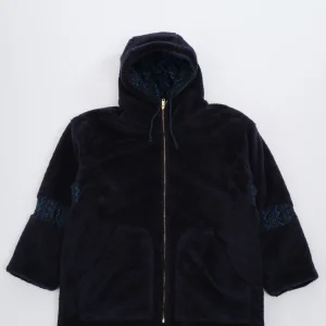 Reversible Hooded Jacket Navy