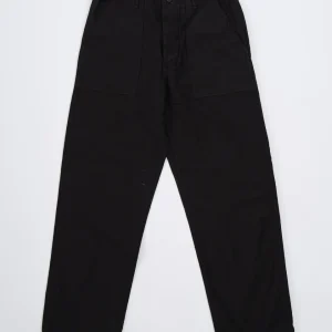 Slim Fit Fatigue Pants Black