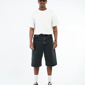 Super Dad's Fit Shorts Black Denim Stone