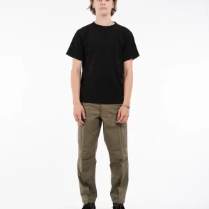 VINTAGE FIT 6 POCKETS CARGO PANTS ARMY GREEN