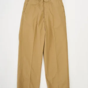 VINTAGE FIT ARMY TROUSERS DARK KHAKI