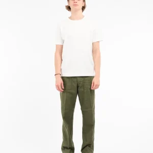 Vintage Fit Fatigue Pants Dark Olive
