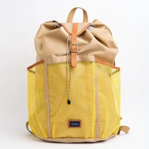 Water Repellent Back Pack Beige